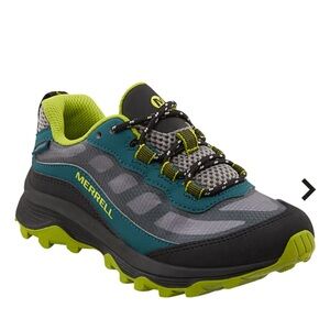 Merrell Moab Speed Low Waterproof Hiking Shoes for Kids, sz 4